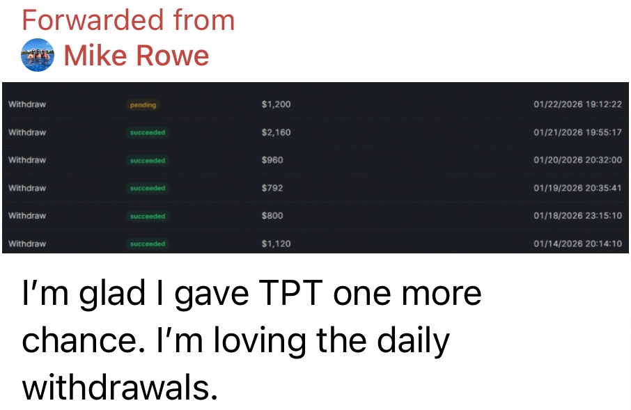 Documented payouts, Mike Rowe